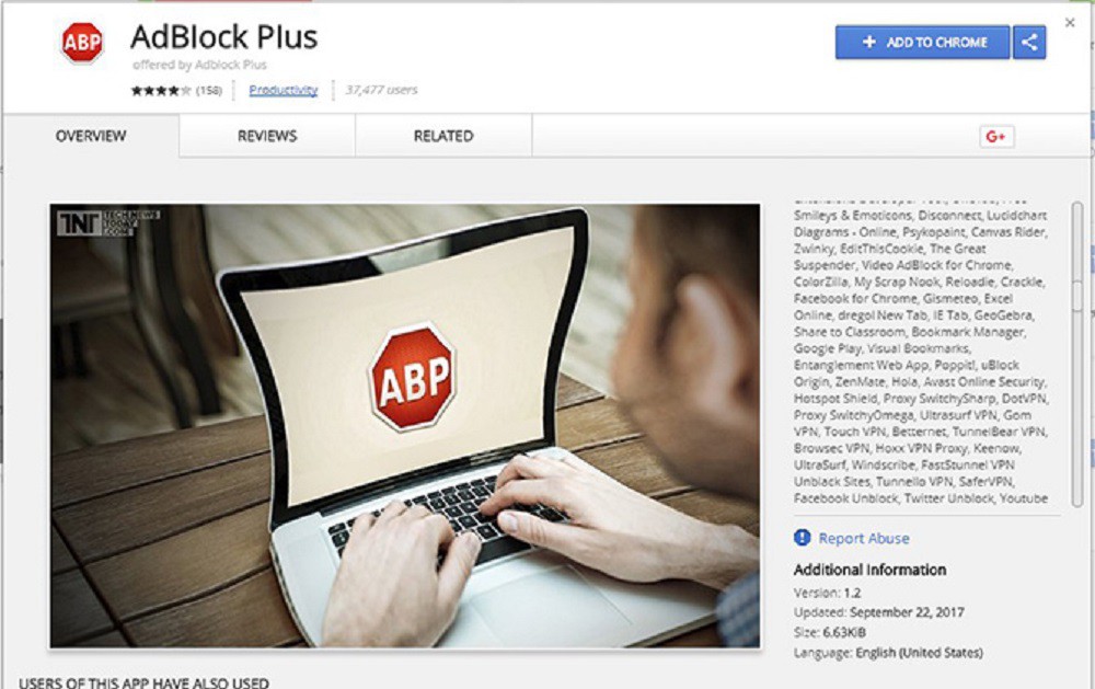 [Cảnh báo] Tiện ích AdBlock Plus giả mạo xuất hiện trên Chrome Web Store