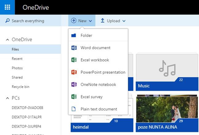 OneDrive có thể được truy cập từ nhiều loại máy tính và thiết bị