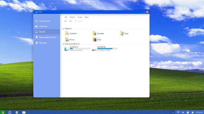 Choáng ngợp trước vẻ đẹp của concept Windows XP với ngôn ngữ thiết kế Fluent Design - Ảnh 1.
