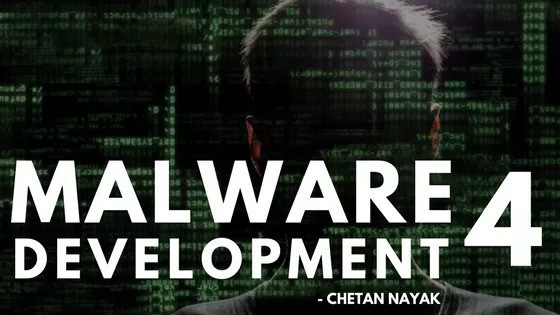 Phát triển phần mềm độc hại - The Dark Side: phần 4  