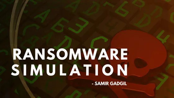 Mô phỏng Ransomware (mã độc tống tiền)