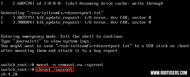 Làm thế nào để khôi phục mật khẩu root trên CentOS 7/ RHEL 7 - Ảnh 5.