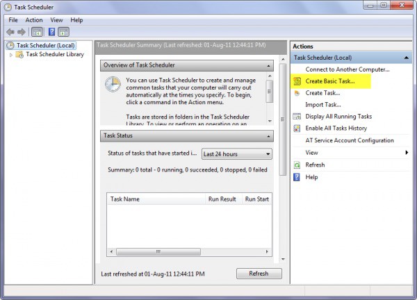 Cách lên lịch tác vụ trong Windows 10/8/7 với Create Basic Task Wizard/Trình hướng dẫn tác vụ cơ bản - Ảnh 1.