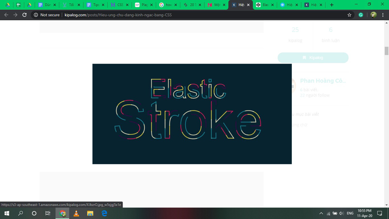 Dùng CSS để tạo hiệu ứng bắt mắt cho text, tại sao không? - Ảnh 10. Dùng CSS để tạo hiệu ứng bắt mắt cho text, tại sao không? - Ảnh 10.