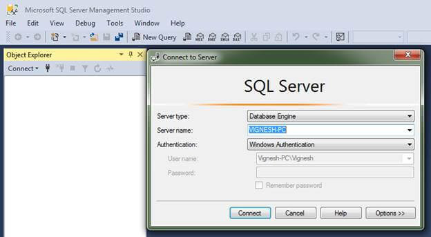 Tổng quan về SQL Server Management Studio (SSMS)