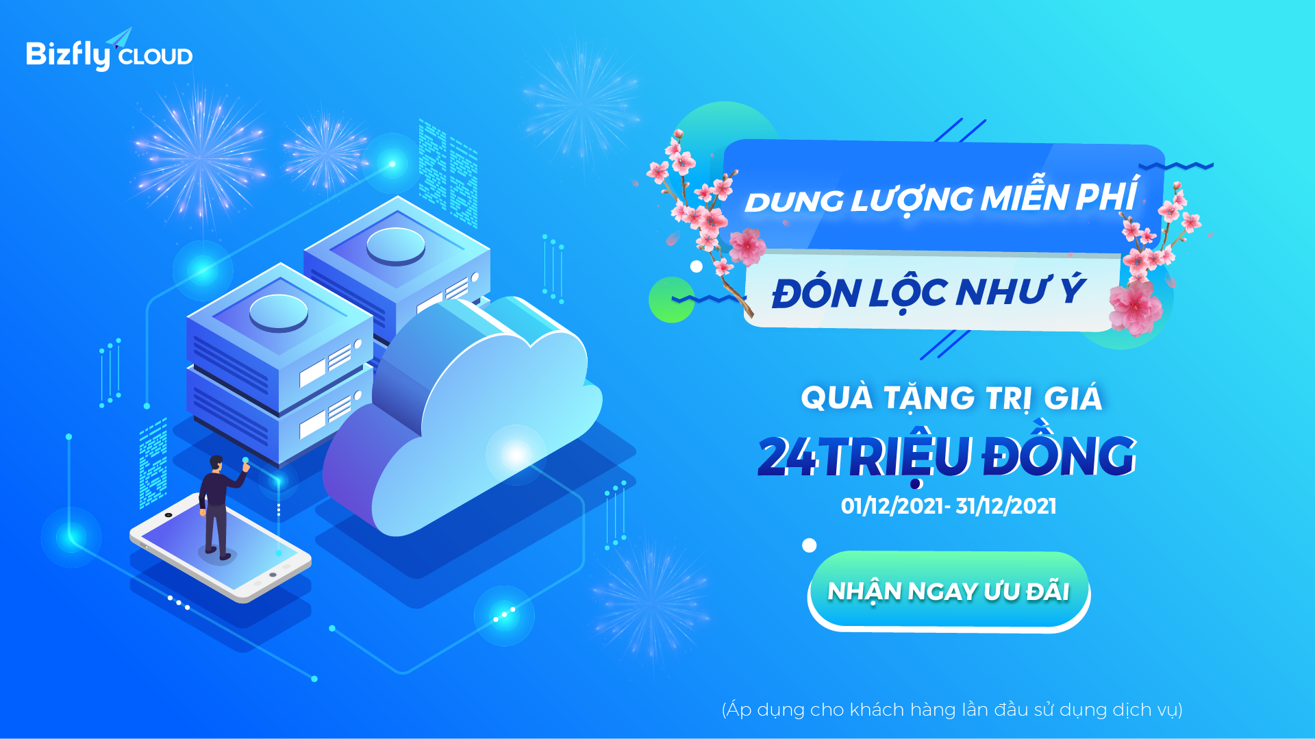 Dung lượng miễn phí - Đón lộc như ý: Quà tặng trị giá đến 24 triệu đồng