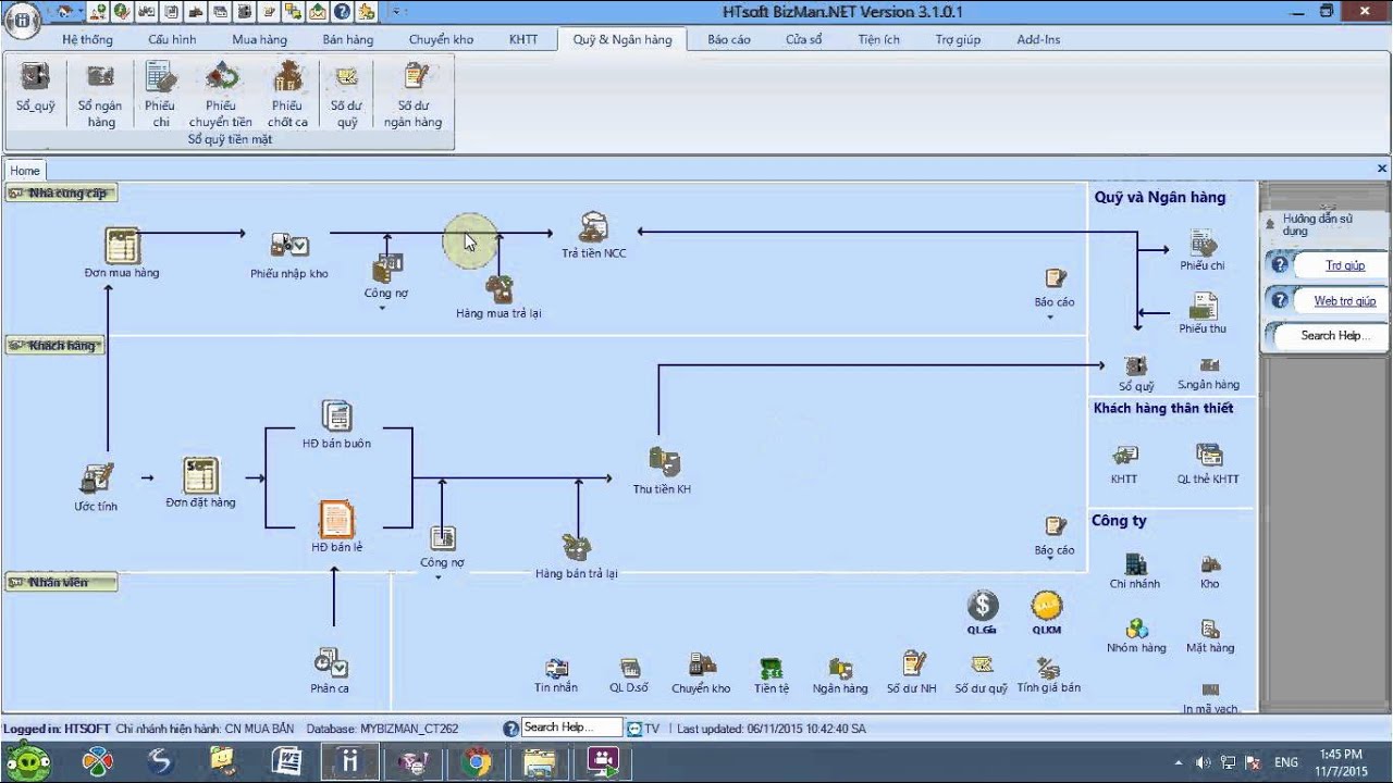 Phần mềm quản lý bán hàng Htsoft