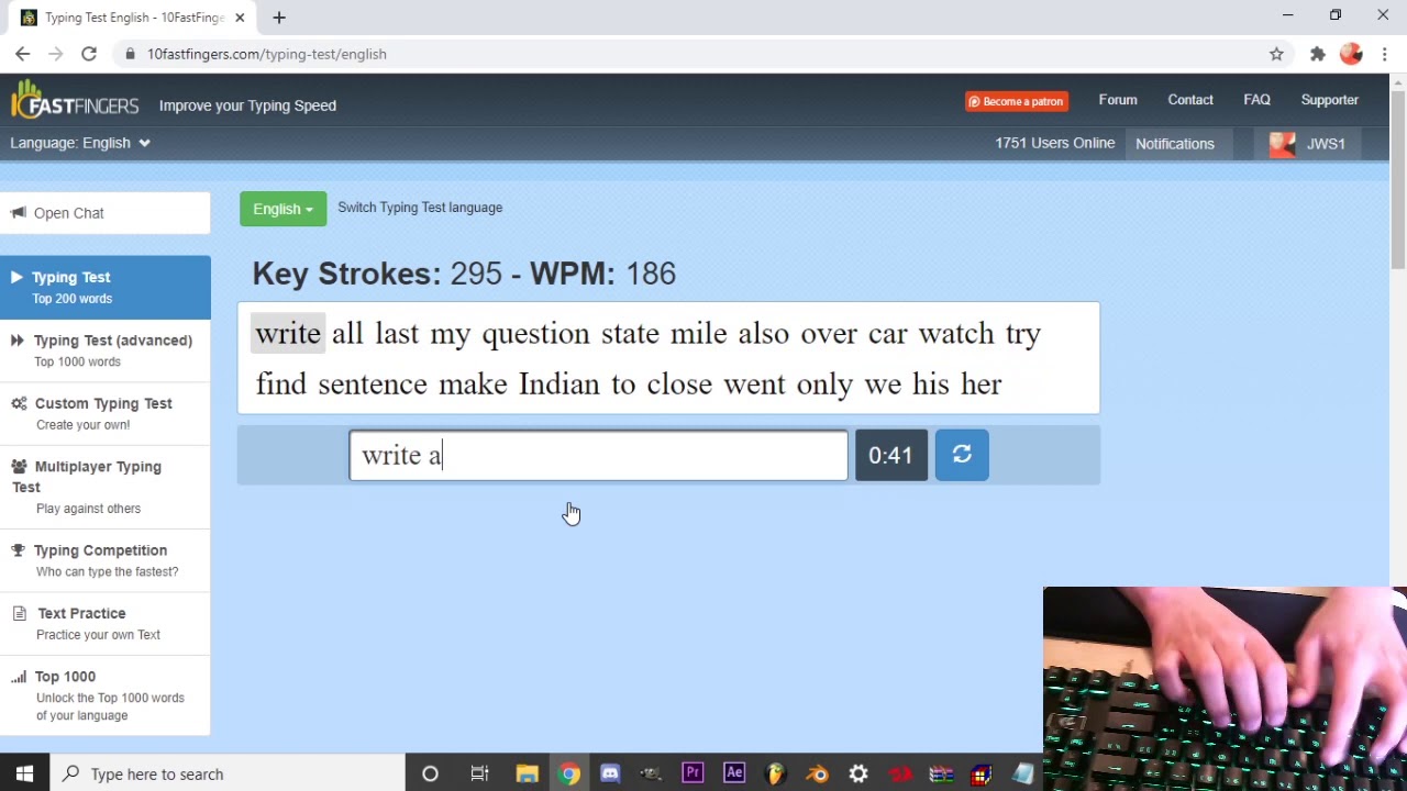 Kiểm tra tốc độ đánh máy - Ảnh 2. Kiểm tra tốc độ đánh máy - Ảnh 2.