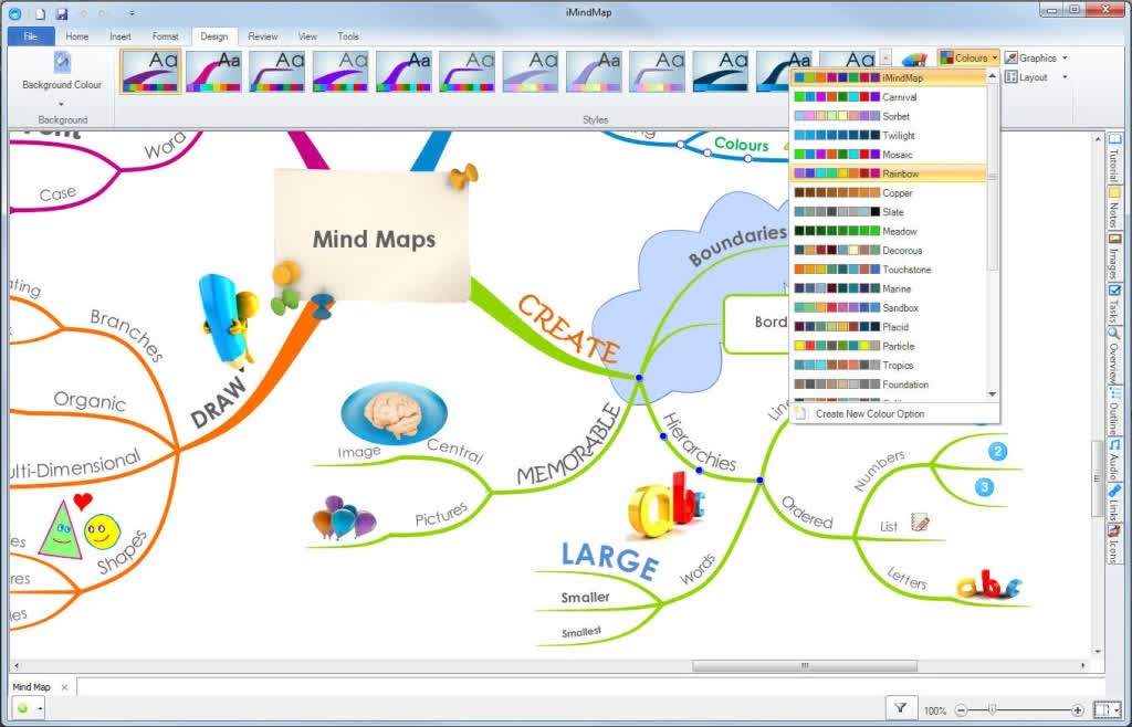 phần mềm vẽ sơ đồ tư duy iMindMap PC