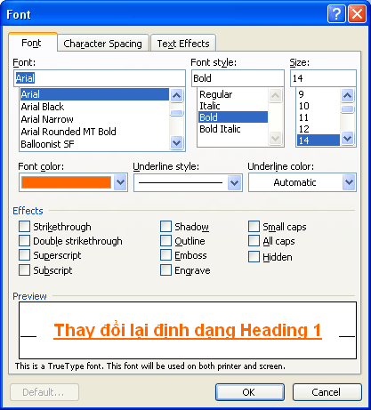 Cách tạo mục lục trong word - Ảnh 9.