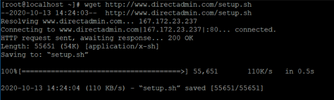 Các bước cài đặt DirectAdmin trên máy chủ Cloud Server Linux - Ảnh 3.