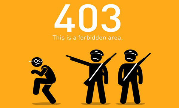 Lỗi 403 forbidden là gì