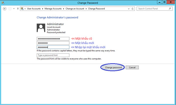 Đổi mật khẩu quản trị vps - Ảnh 2.