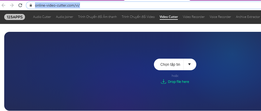 Hướng dẫn cắt video online bằng công cụ online Video Cutter  - Ảnh 1.