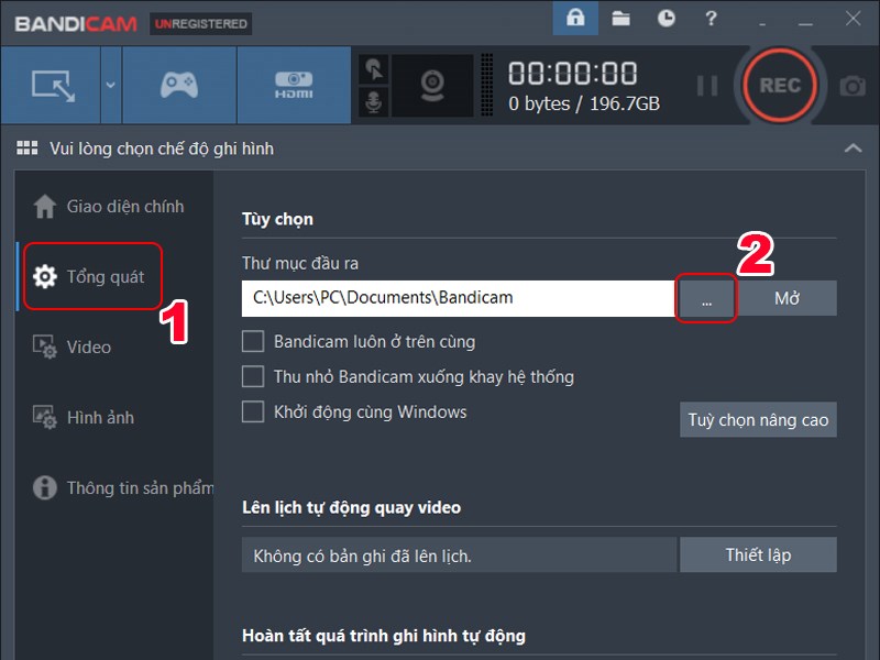 Hướng dẫn sử dụng Bandicam quay video game, quay màn hình máy tính - Ảnh 1.