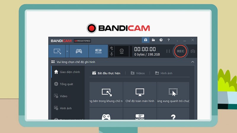 Hướng dẫn sử dụng Bandicam quay video game, quay màn hình máy tính