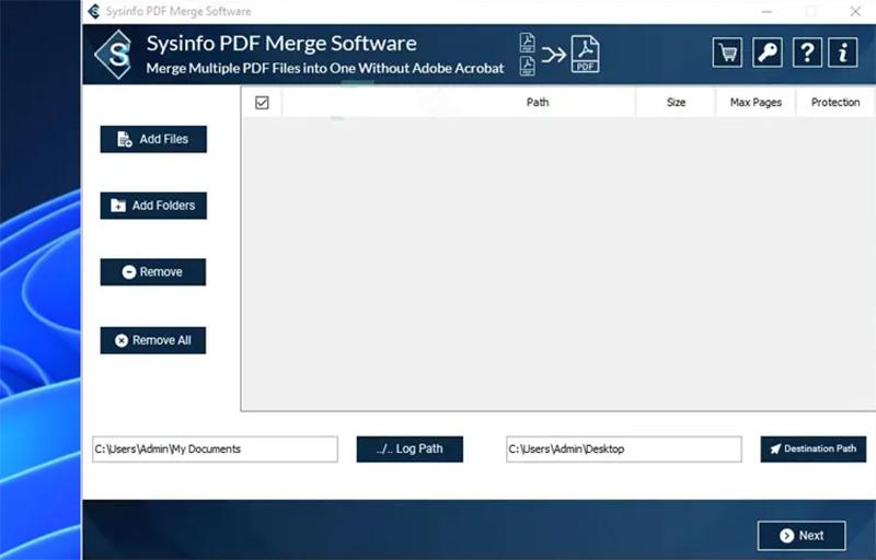 Phần mềm ghép file pdf