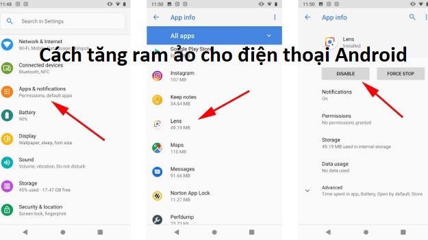 Cách tăng ram ảo cho điện thoại Android đơn giản nhất