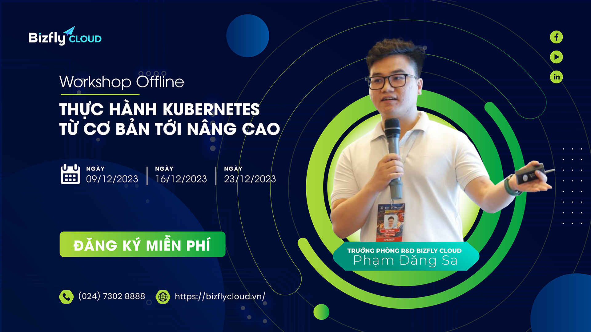 [HOT] Sự Kiện Workshop: Thực hành Kubernetes từ cơ bản tới nâng cao 