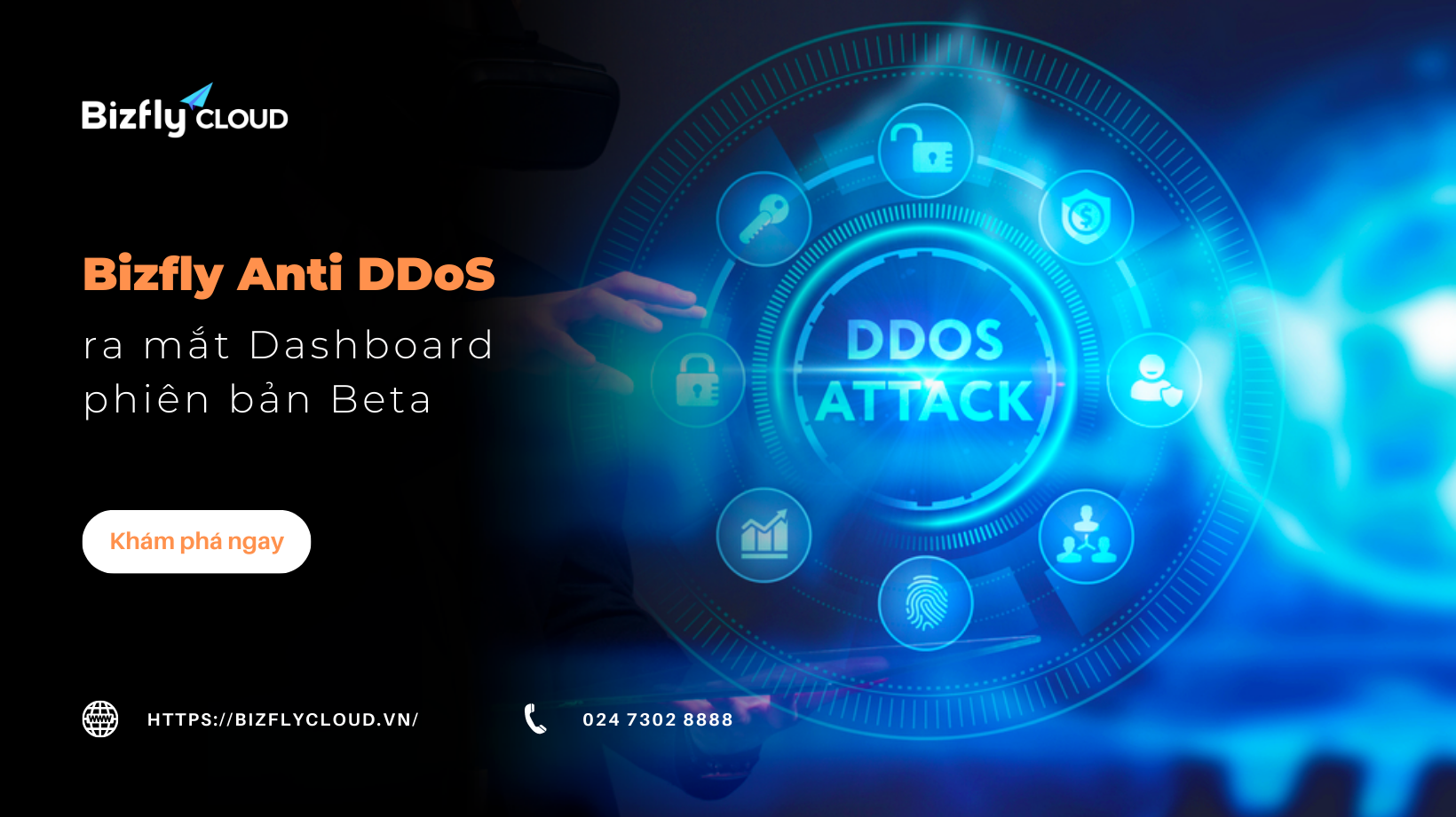 Bizfly Anti DDoS chính thức ra mắt Dashboard phiên bản Beta