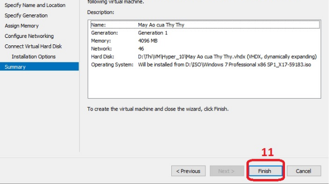 Cách cài đặt máy chủ ảo hệ điều hành Windows với Hyper-V