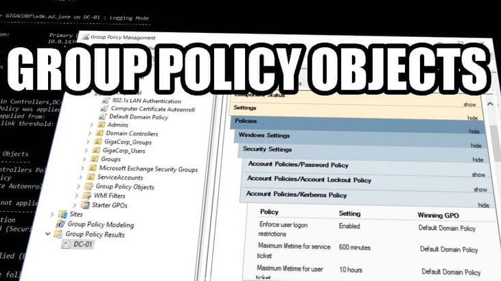 GPO là gì? Tìm hiểu chi tiết về Group Policy Object