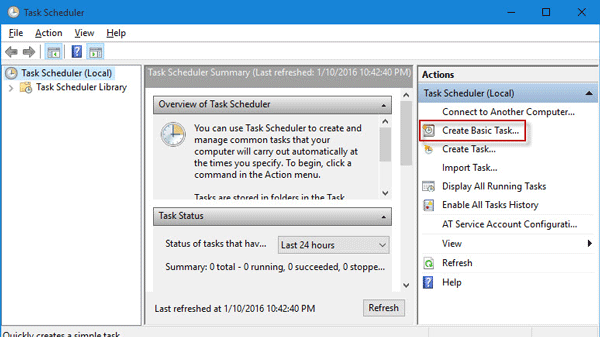 4 cách hẹn giờ tắt máy tính hàng ngày trên Win 7, Win 10
