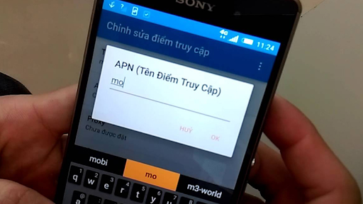 Cách thay đổi APN trên điện thoại