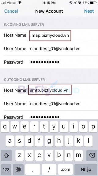 Cấu Hình Mail Client Sử Dụng Mail Bizfly Cloud - Ảnh 24.