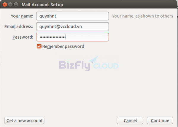 Cấu Hình Mail Client Sử Dụng Mail Bizfly Cloud - Ảnh 9.