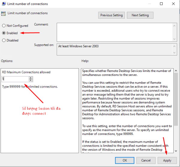 Hướng dẫn cách enable/dissable Multiple RDP Session (Remote Desktop Windows) - Ảnh 3.