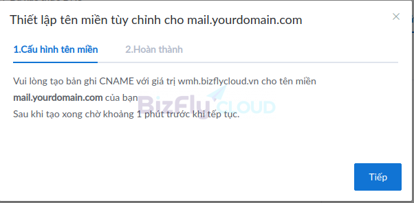 Hướng dẫn Tùy chỉnh Domain cho Webmail - Ảnh 7.