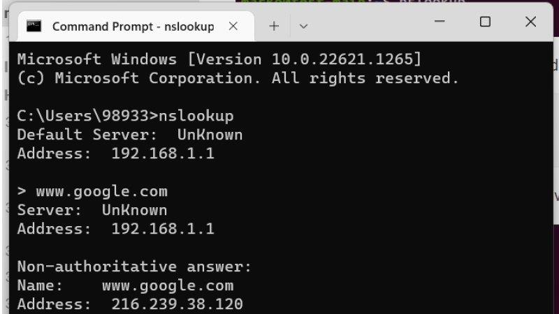 NSLOOKUP là gì?