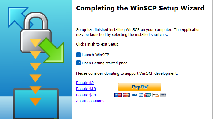 Kết Nối và Truyền Tải Tập Tin tới Server bằng WinSCP