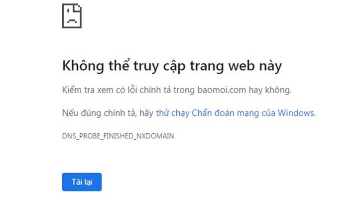 5 Cách khắc phục lỗi “Không thể truy cập trang web này” hiệu quả nhất