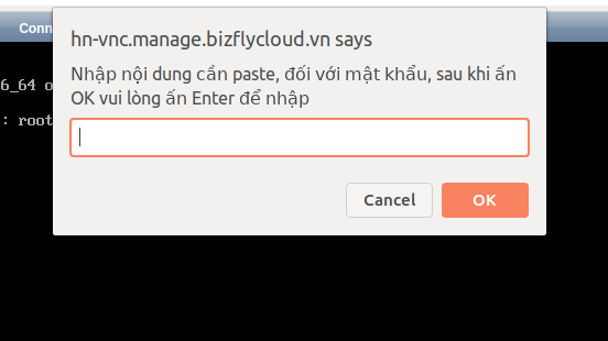 Hướng dẫn truy cập Cloud Server qua Console 
