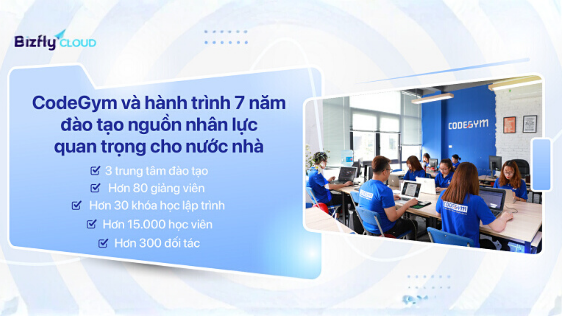 CodeGym chuyển hạ tầng về Bizfly Cloud trong nước để ổn định kết nối