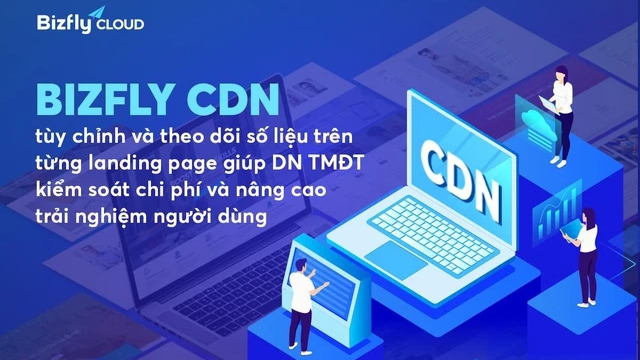 Bizfly CDN tùy chỉnh và theo dõi số liệu website giúp kiểm soát chi phí