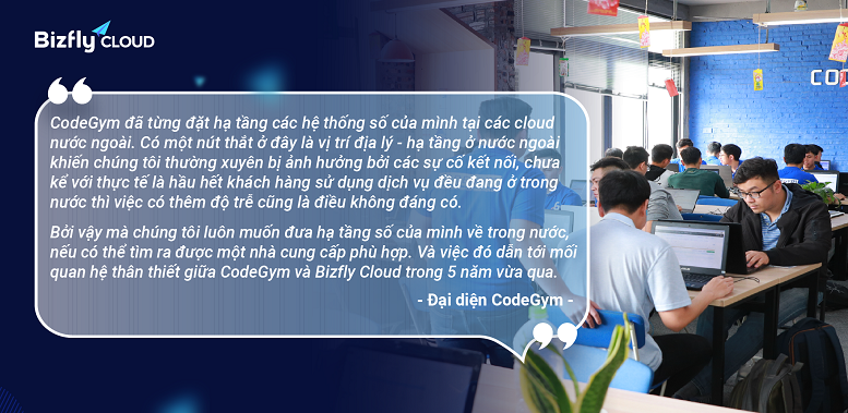 CodeGym chuyển hạ tầng về Bizfly Cloud trong nước để ổn định kết nối - Ảnh 2. CodeGym chuyển hạ tầng về Bizfly Cloud trong nước để ổn định kết nối - Ảnh 2.