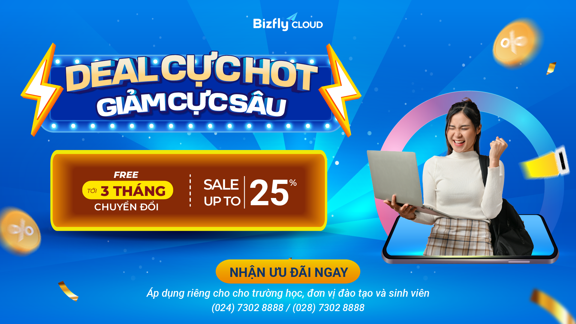 DEAL CỰC HOT - GIẢM CỰC SÂU