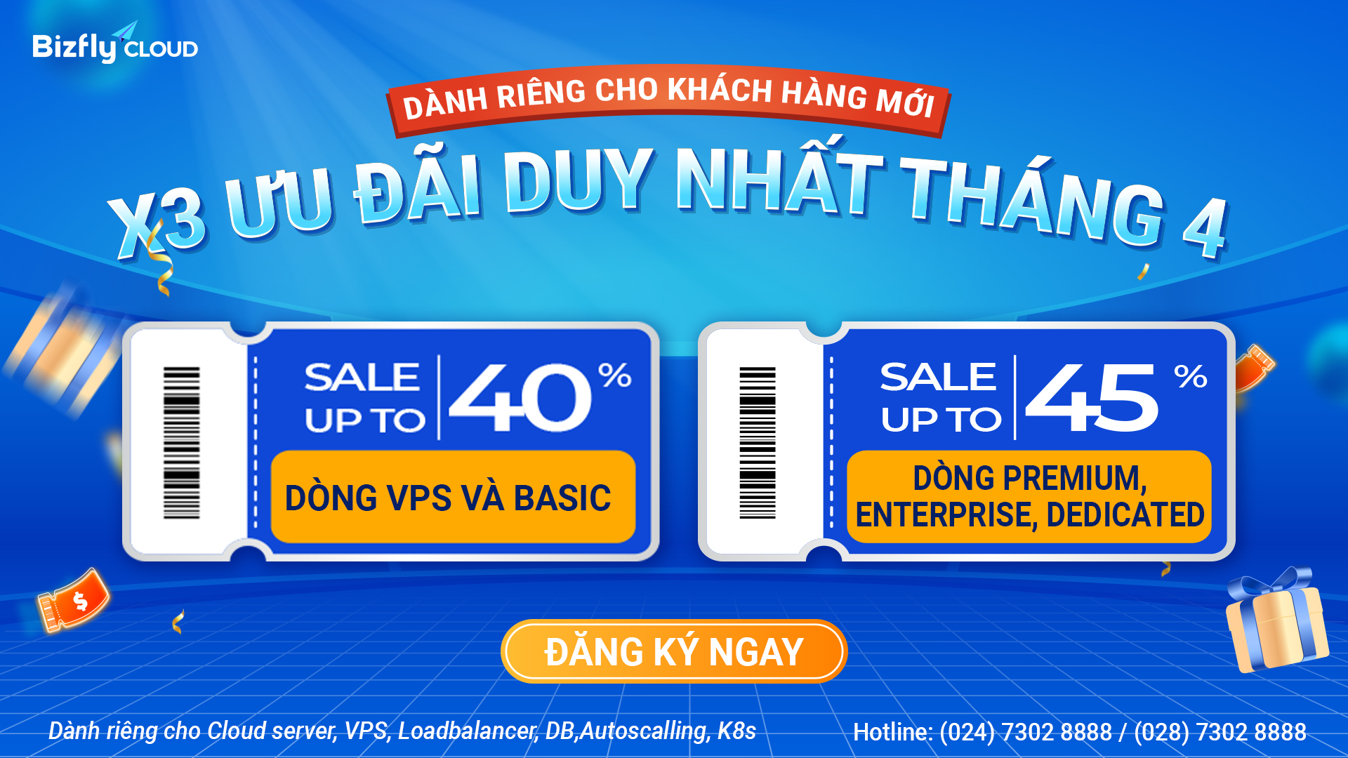 X3 ƯU ĐÃI - DUY NHẤT TRONG THÁNG 4 CHO KHÁCH HÀNG MỚI