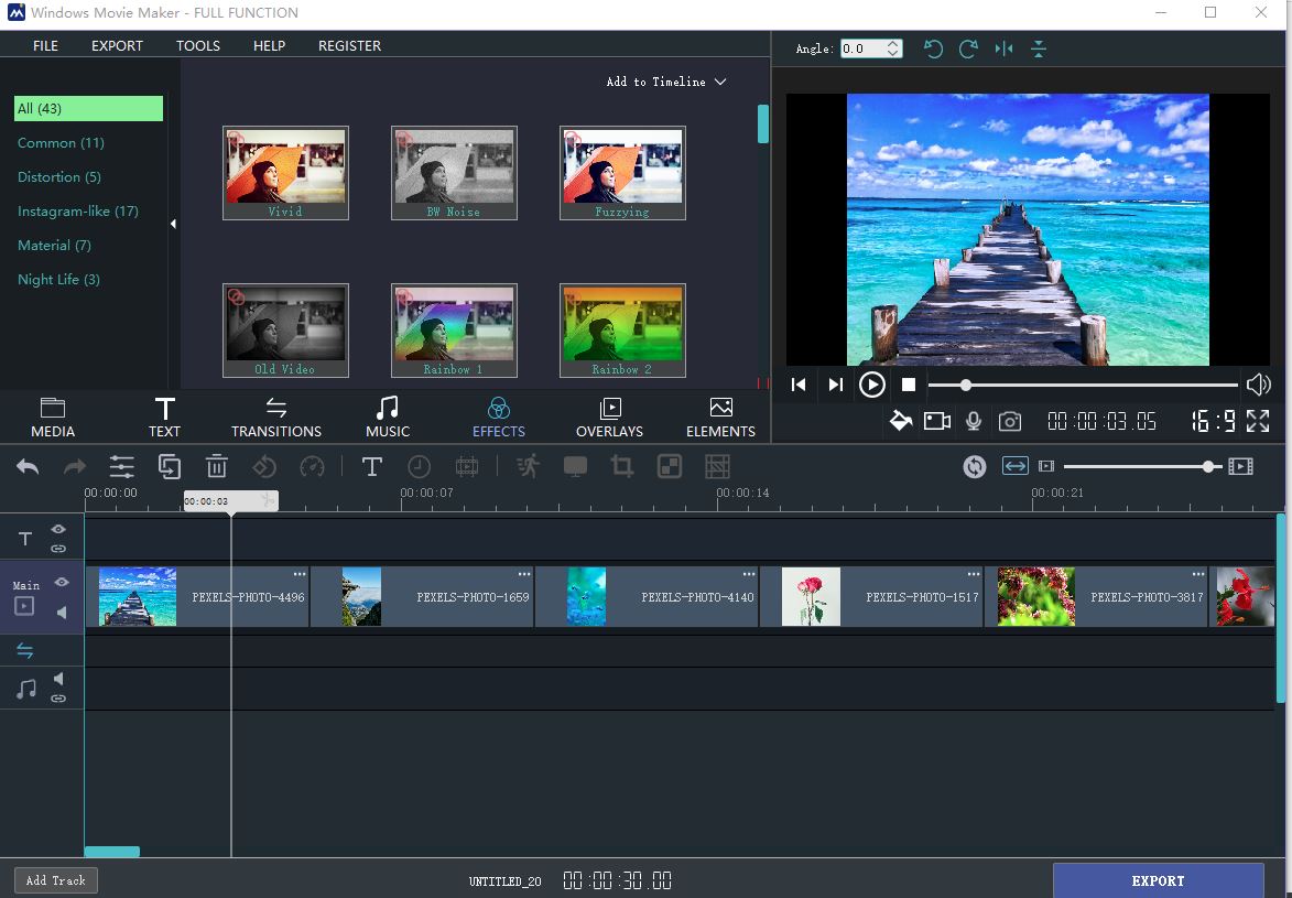 19 Phần mềm làm video trên máy tính miễn phí tốt nhất hiện nay - Ảnh 15. Phần mềm làm video trên máy tính Window Movie Maker