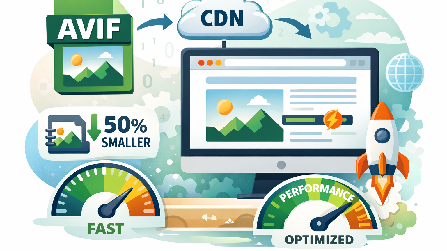 triển khai AVIF qua CDN