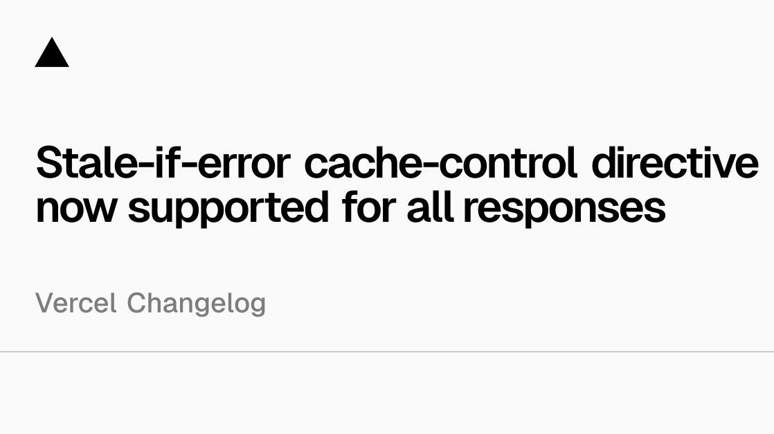 Cách dùng Stale-if-error để CDN chống lỗi origin