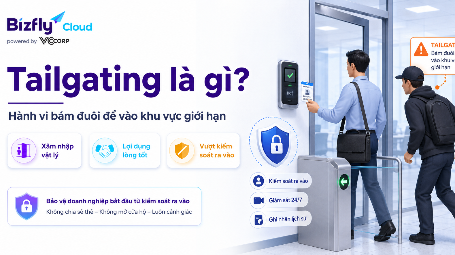 Tailgating là gì? Cách phòng tránh hiệu quả