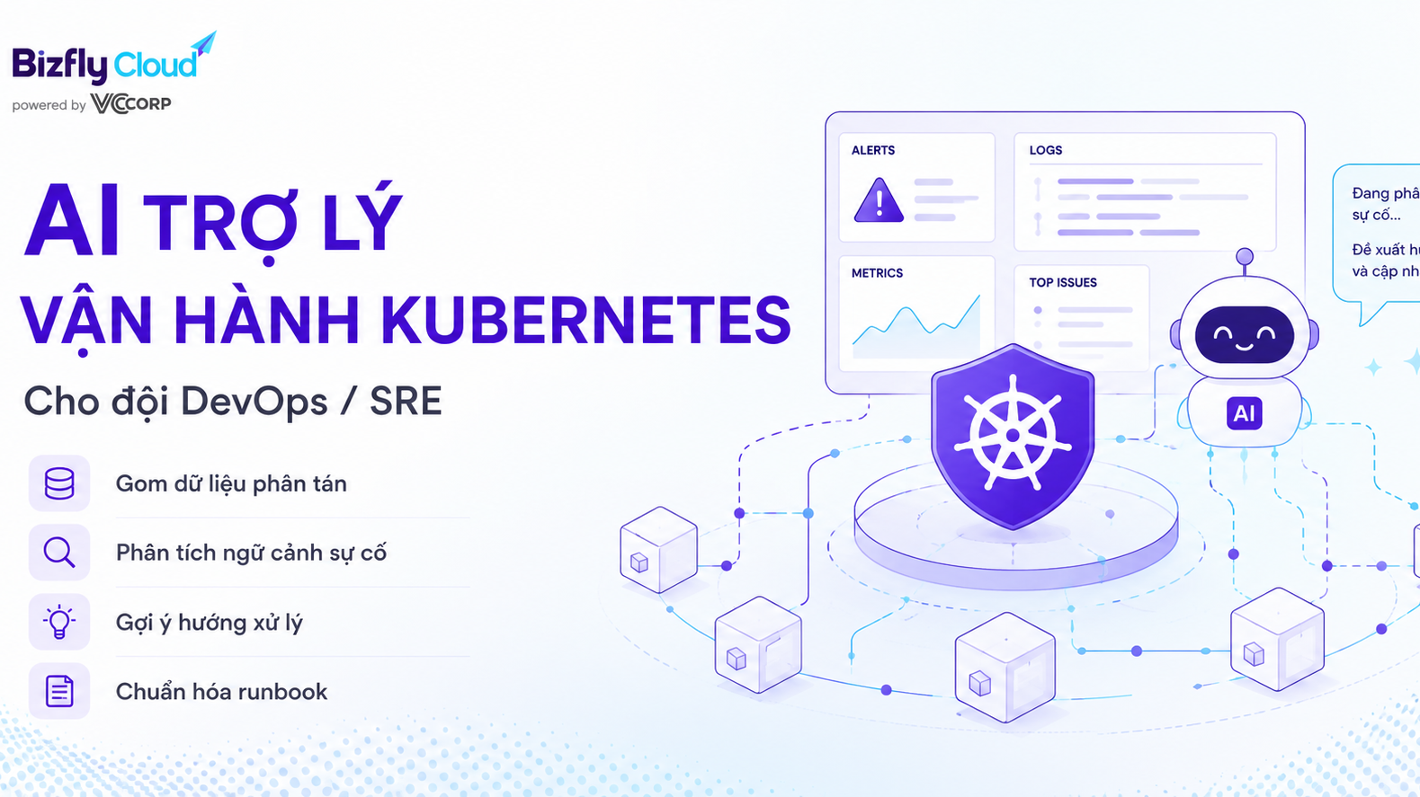 AI trợ lý vận hành Kubernetes cho đội DevOps/SRE 