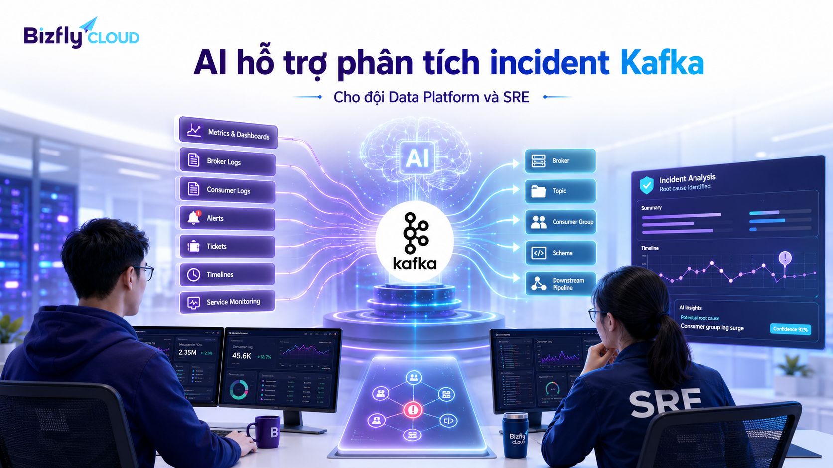 AI hỗ trợ phân tích incident Kafka cho đội Data Platform và SRE