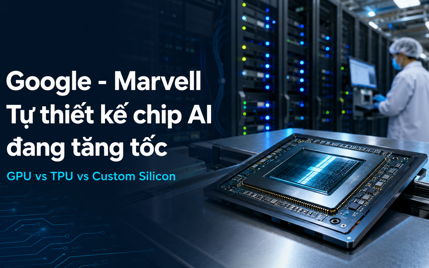 Google ký thỏa thuận chip AI với Marvell: Vì sao Big Tech ngày càng muốn tự thiết kế chip AI?