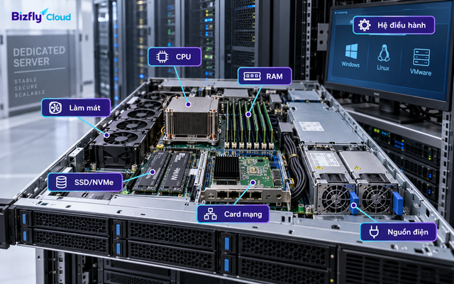 Dedicated Server là gì? Ưu nhược điểm và cách hoạt động của máy chủ riêng - Ảnh 3.