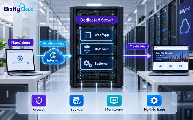 Dedicated Server là gì? Ưu nhược điểm và cách hoạt động của máy chủ riêng - Ảnh 2.